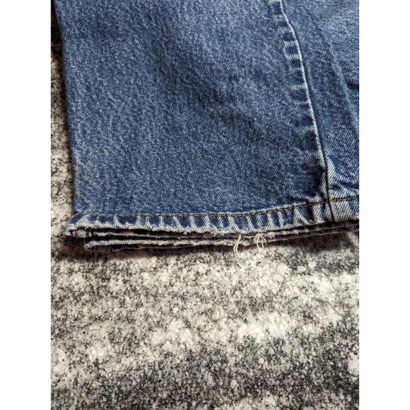 Levi's 505 Jeans Mens 38x32 Blue Jeans Regular Fit 5 Pockets Denim Pants - Picture 7 of 10